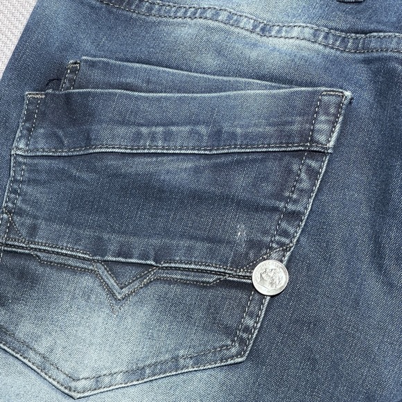 Versace 19-69 Abbigliamento Sportivo SRL Jeans Mens 34x32 Stretch Milano Italia - Picture 8 of 15